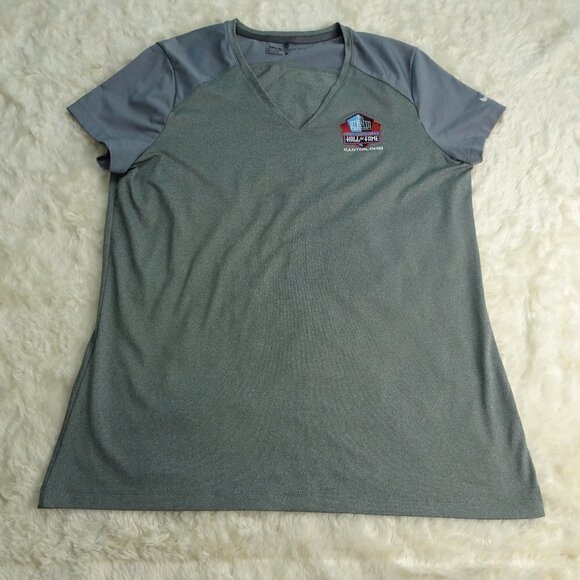 NFL Hall of Fame Gray T-Shirt Large - Picture 1 of 6